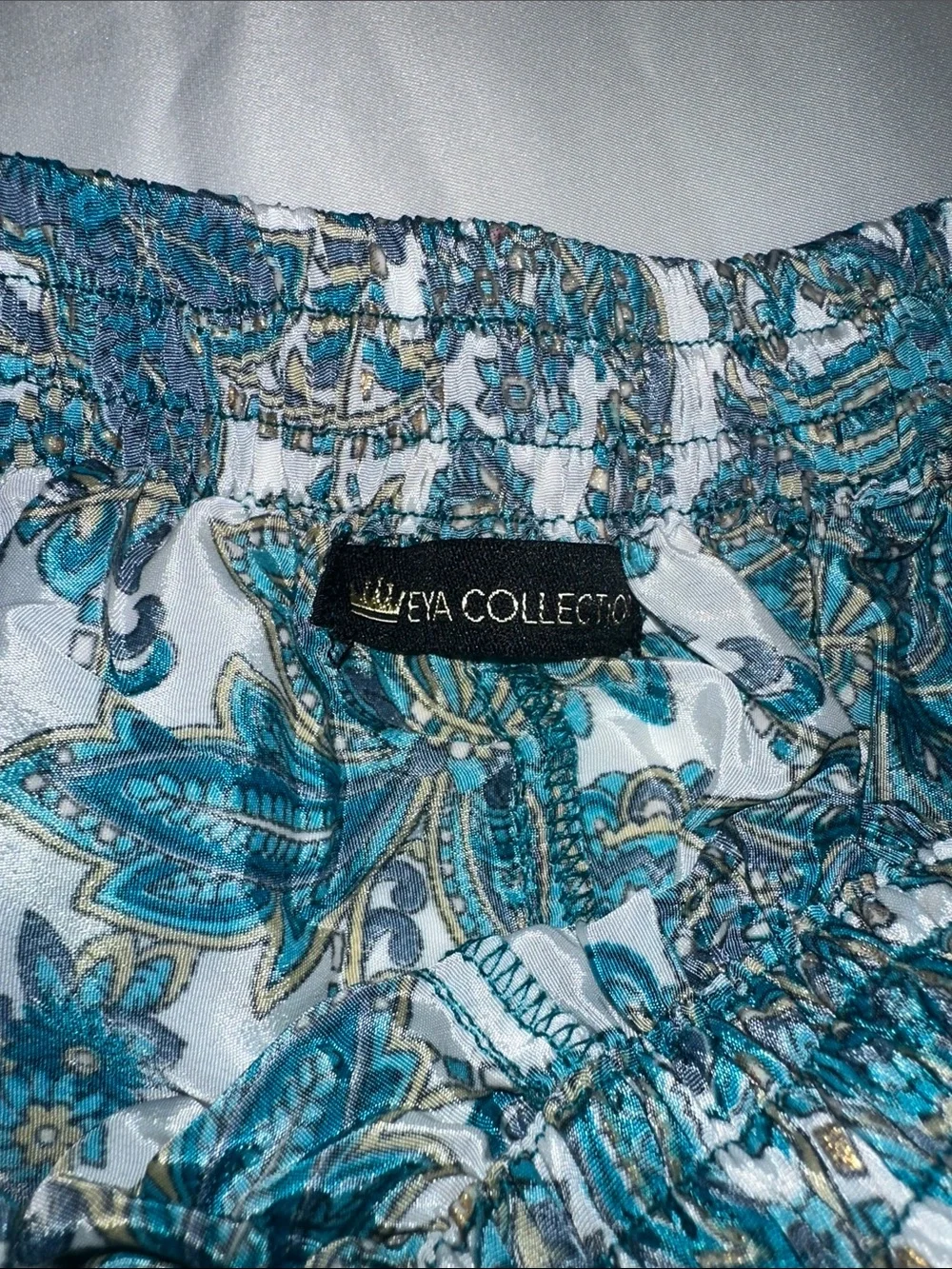EYA Collection – Paisley Silk Shorts
